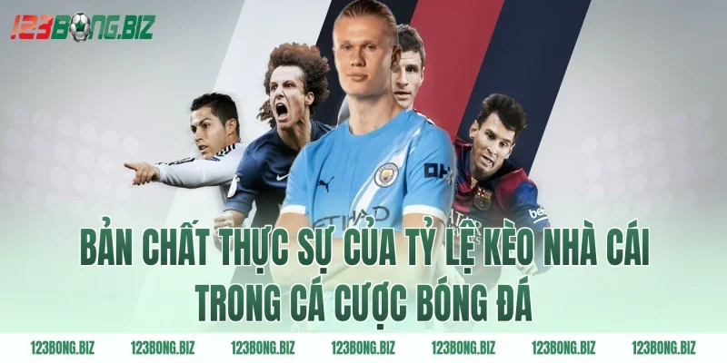 Bản chất thực sự của tỷ lệ kèo nhà cái trong cá cược bóng đá