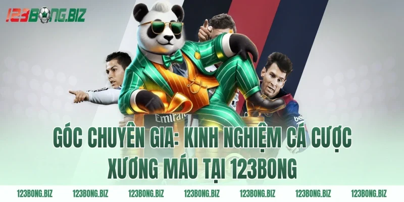 Góc chuyên gia: Kinh nghiệm cá cược xương máu tại 123BONG