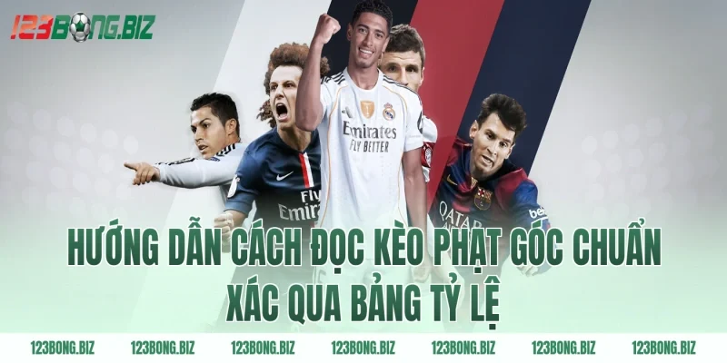Hướng dẫn cách đọc kèo phạt góc chuẩn xác qua bảng tỷ lệ