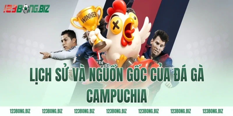 Lịch sử và nguồn gốc của đá gà Campuchia