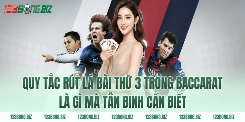 Quy tắc rút lá bài thứ 3 trong baccarat là gì mà tân binh cần biết