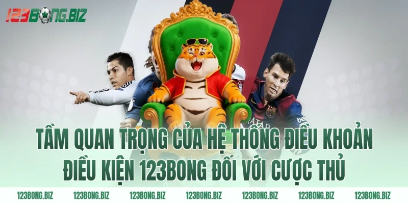 Tầm quan trọng của hệ thống điều khoản điều kiện 123BONG đối với cược thủ
