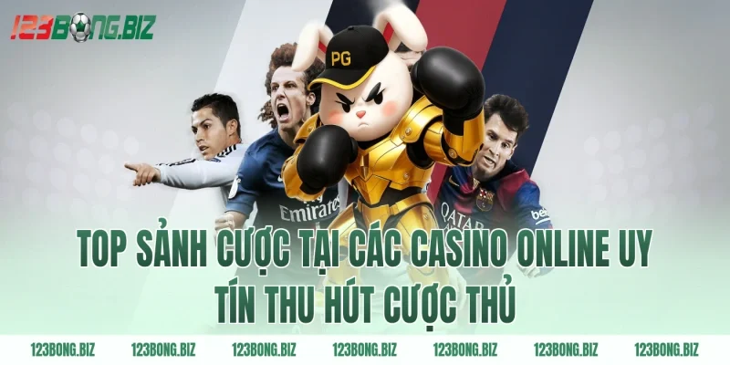 Top sảnh cược tại các casino online uy tín thu hút cược thủ